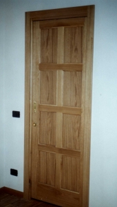 PORTA SCORREVOLE IN ROVERE NATURALE